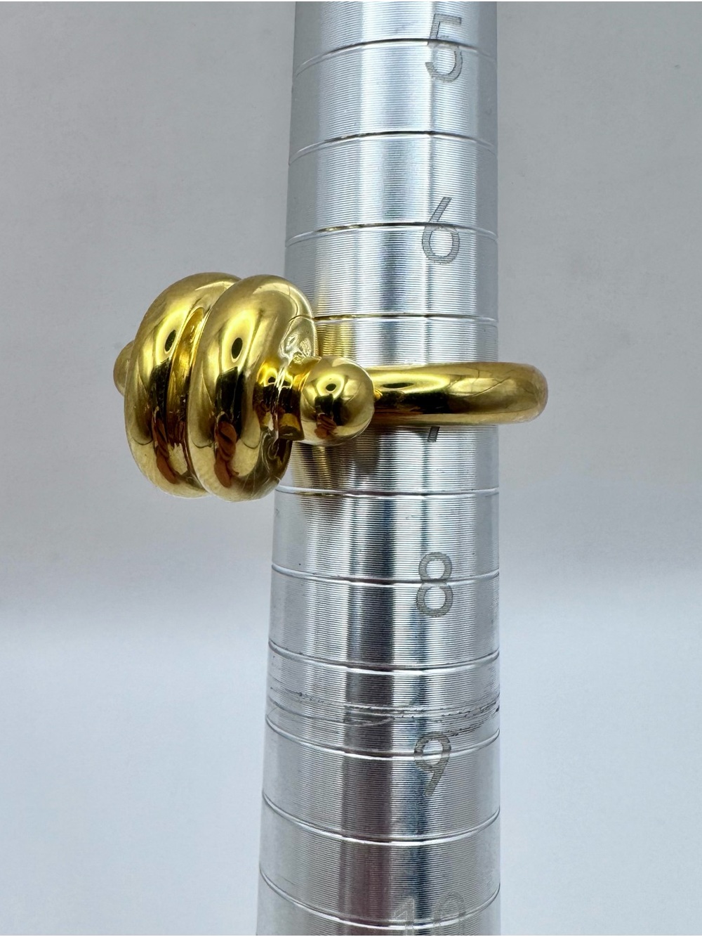 Kate Spade New York Ropes & Knots Ring Gold Tone Size 7 NWT - Picture 10 of 14